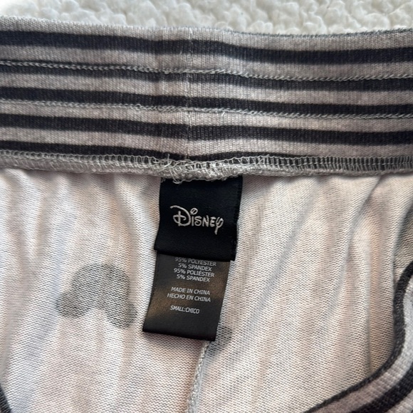Disney Gray and Black Mickey Pattern Pajama Pants - Picture 2 of 3